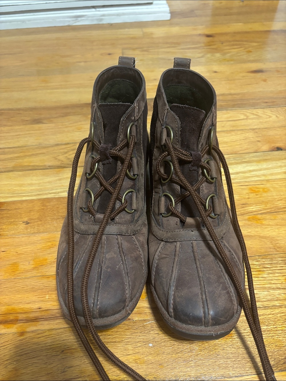 Women’s Brown Ugg Waterproof Boots